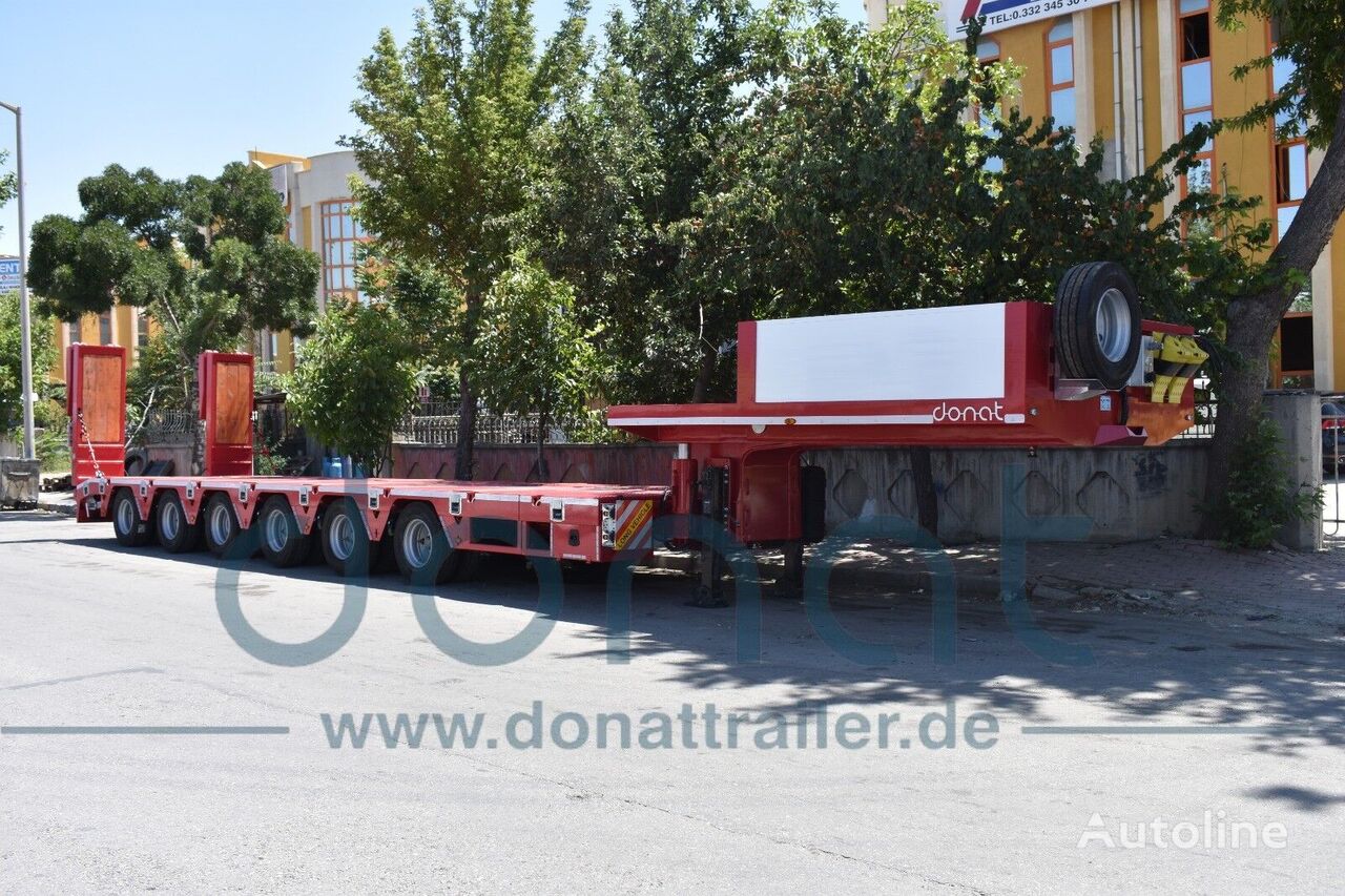 nowa naczepa niskopodwoziowa Donat 6 axle Extendable Lowbed with Hydraulic Gooseneck