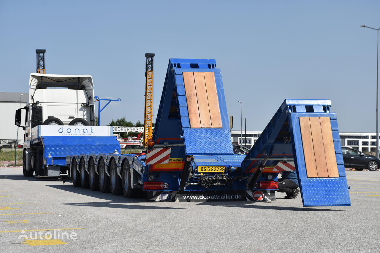 нов полуремарке ниска товарна площадка Donat Heavy Duty Extendable 6 axle lowbed with Hydraulic Ramps