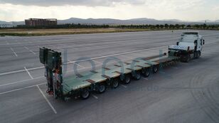 semiremorcă transport agabaritic Donat Hydraulic 7 axle lowbed with telescopic Extension nouă