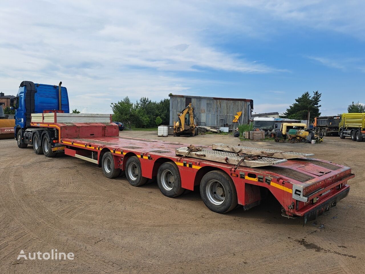 semi-trailer low bed EMTECH NP65