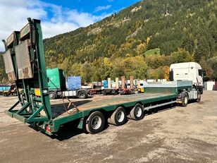 Empl STUA 43/3L hydr. Rampen Nato Lenkachse semirremolque de cama baja