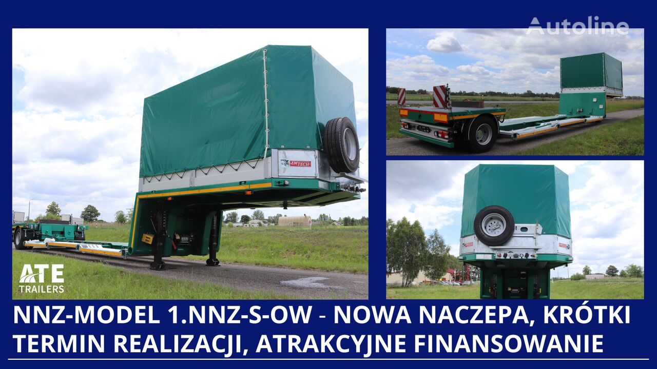 ny Emtech NNZ-MODEL 1.NNZ-S-OW låg lastare semitrailer