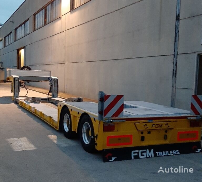 new FGM FGM35 low bed semi-trailer