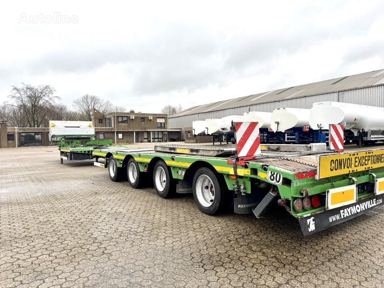 Faymonville low bed semi-trailer