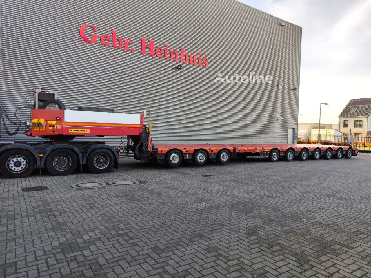 Faymonville Combimax 10 (3+7) low bed semi-trailer