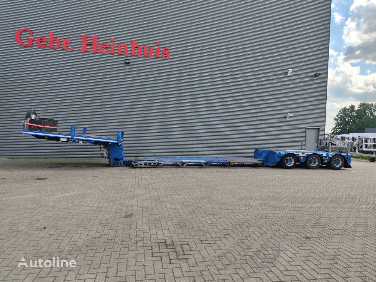 Faymonville F-S43-1AAF 5.5 Meter Extand. Spinbed! low bed semi-trailer