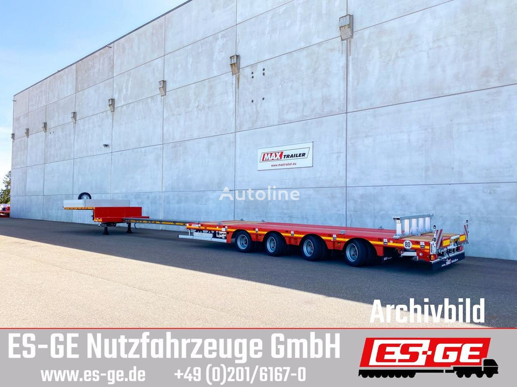 new Faymonville MAX Trailer MAX110  low bed semi-trailer