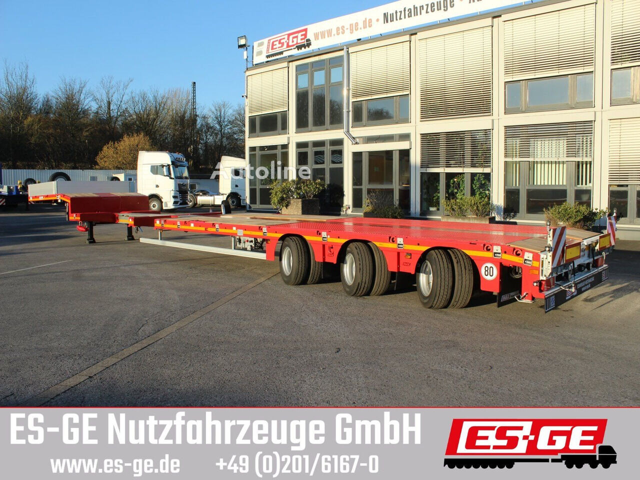 Semi-remorque porte-engins Faymonville MAX Trailer MAX110 Semi-Tieflader neuf - Autoline