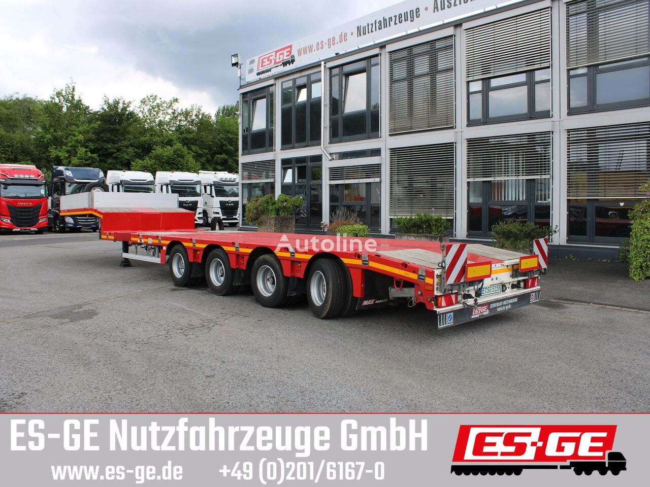 Faymonville MAX100  low bed semi-trailer