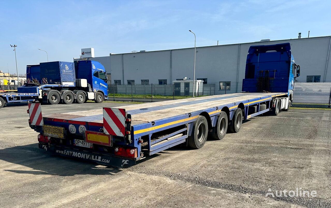 Faymonville SR VARIANTE SPN-3AX low bed semi-trailer