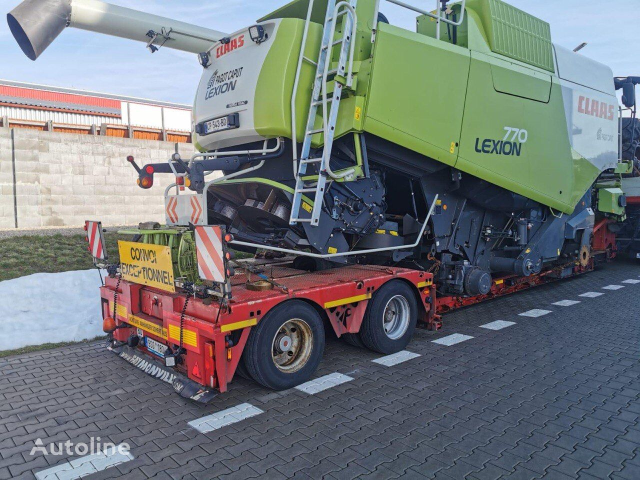 Faymonville STBZ-2VA low bed semi-trailer