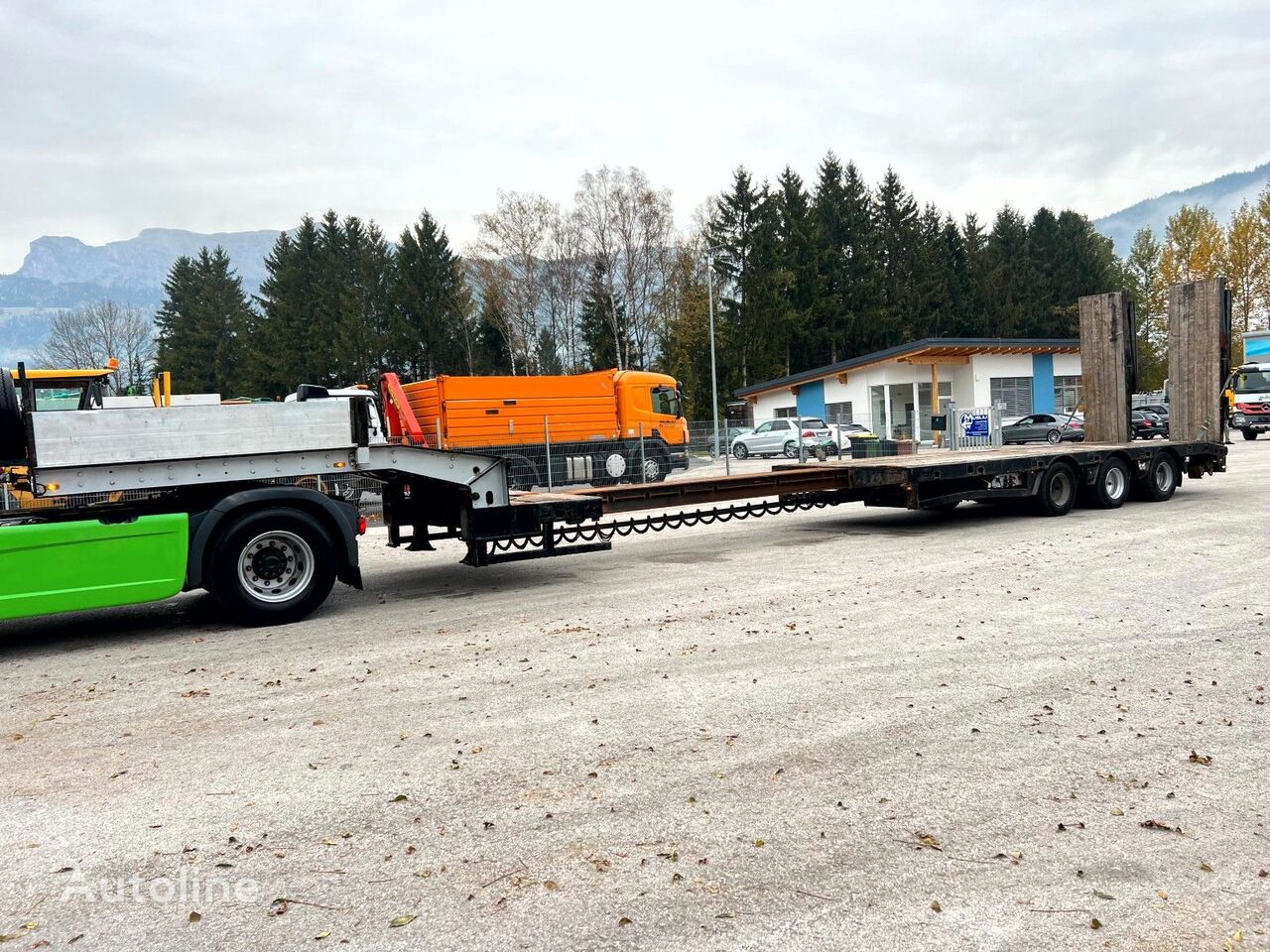 Faymonville STN-3  low bed semi-trailer