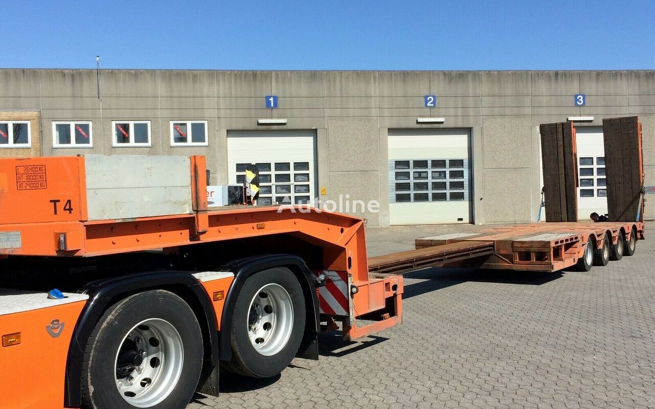 Faymonville Tieflader/radmulde / 750 mm low bed semi-trailer