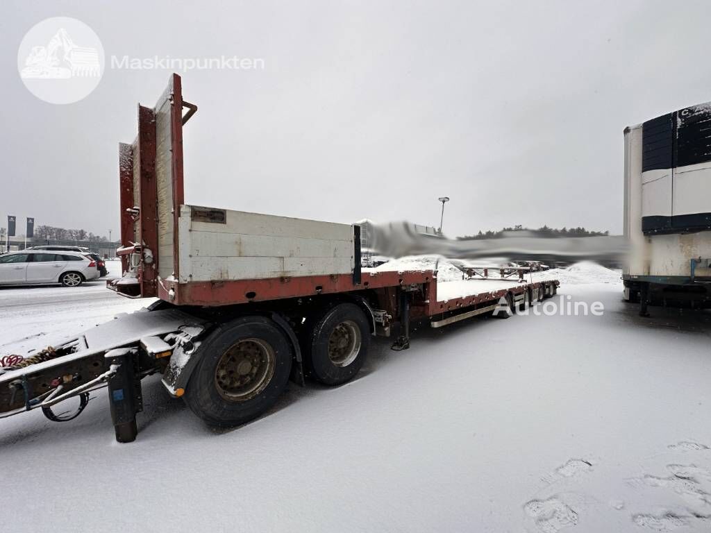 Fliegl SVS 580 T JUMBO alçak şasi yarı römork