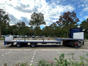 العربات نصف المقطورة عربة مقطورة مسطحة منخفضة Floor FLSDO-17-20K1