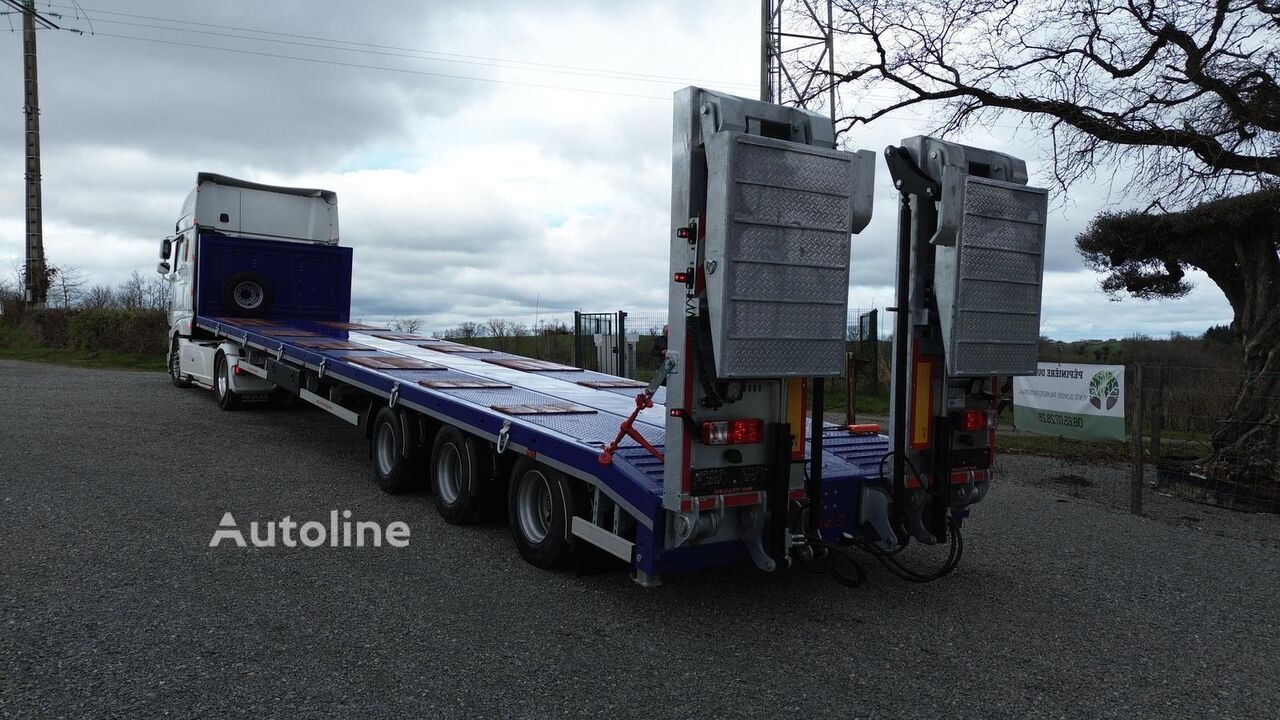 جديدة العربات نصف المقطورة عربة مقطورة مسطحة منخفضة GVN Trailer - Autoline