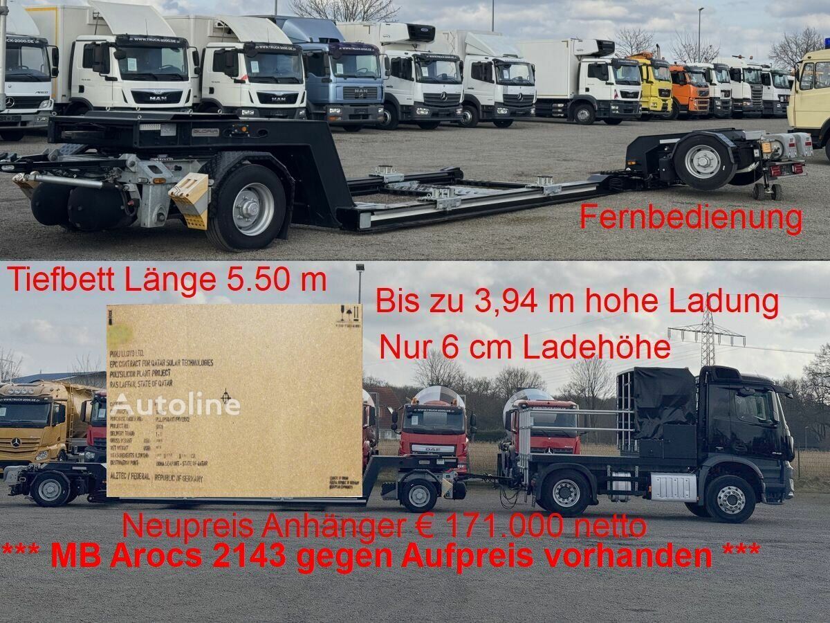 Semi-reboque baixa Gloria Andere - Autoline