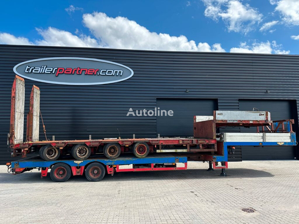 Goldhofer low bed semi-trailer