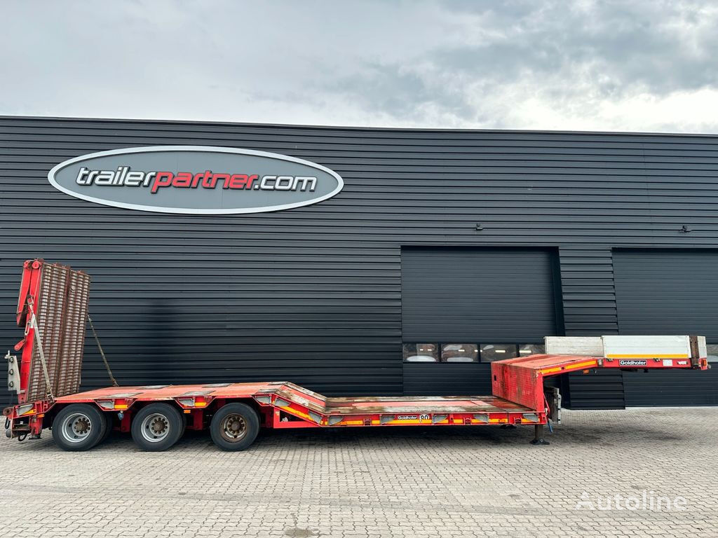 Goldhofer low bed semi-trailer