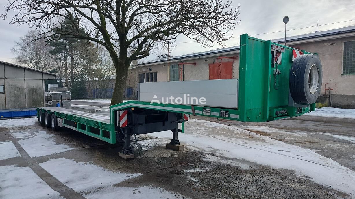 Goldhofer low bed semi-trailer