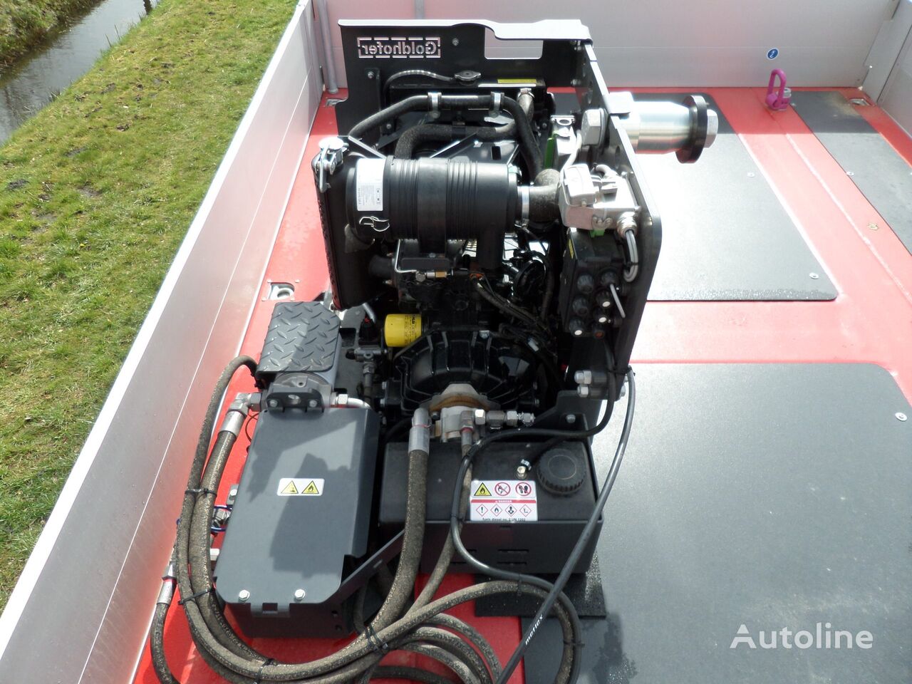 جديدة العربات نصف المقطورة عربة مقطورة مسطحة منخفضة Goldhofer HYDRAULIC  DIESEL POWER PACK - 25 HP -