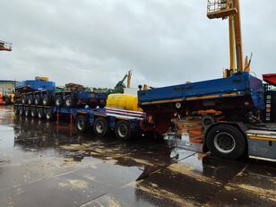 semi-remorque porte-engins Goldhofer S-THP 15 (3+3+3+5+2) 2 x Gooseneck 2 x Hatz German Trailer!