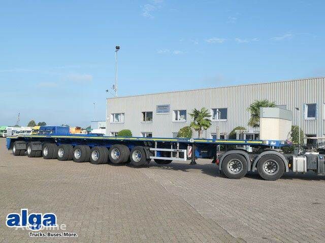 Goldhofer SPZ-DH8-83/80, 8-Achser, 14to. Achsen, Gelenkt low bed semi-trailer