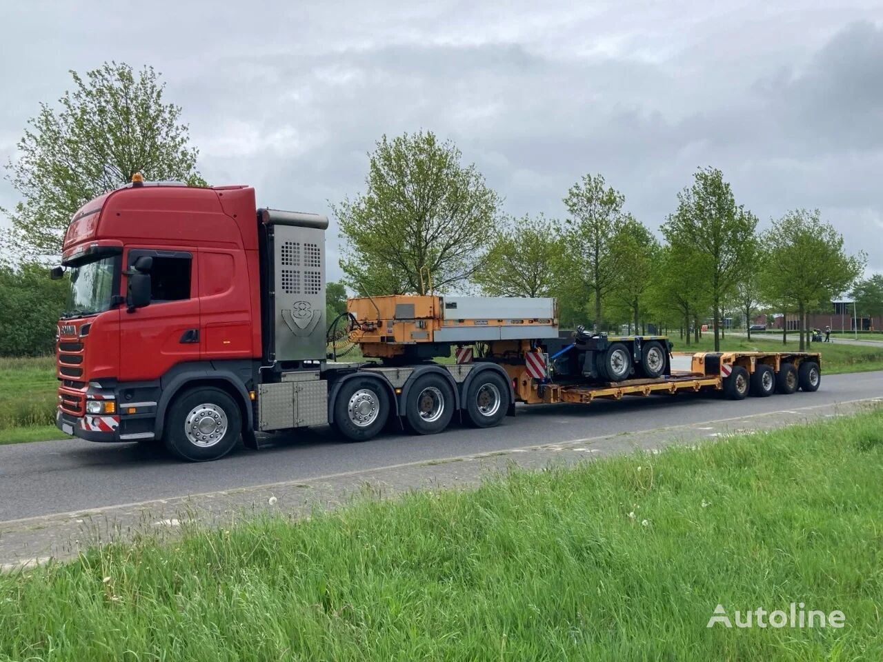 semi-trailer low bed Goldhofer STHP / XLE 6 (2+4)