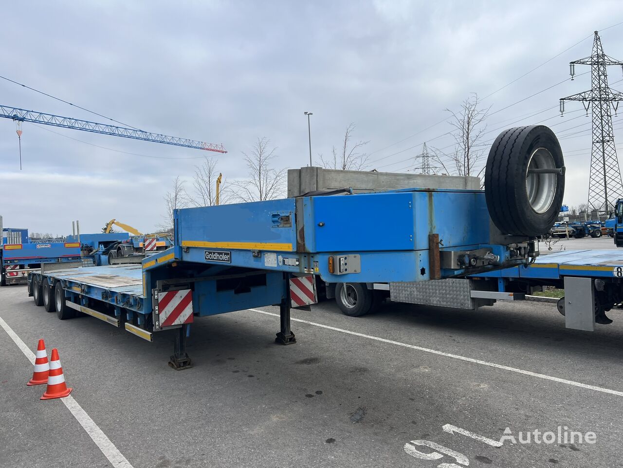 Goldhofer STZ L3 Tieflader Auflieger