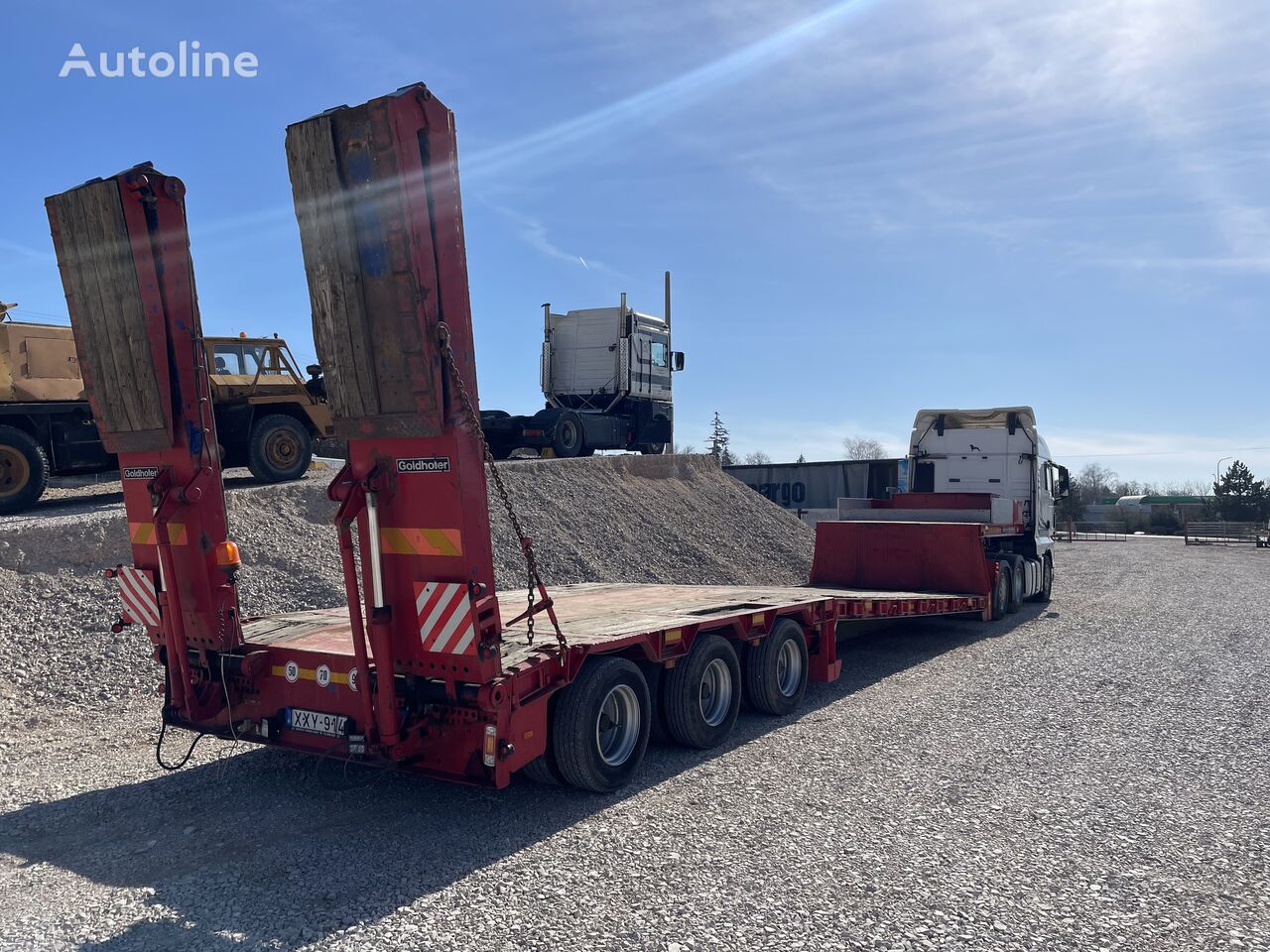 Goldhofer STZ VL 3-31/80 TOP CONDITION low bed semi-trailer