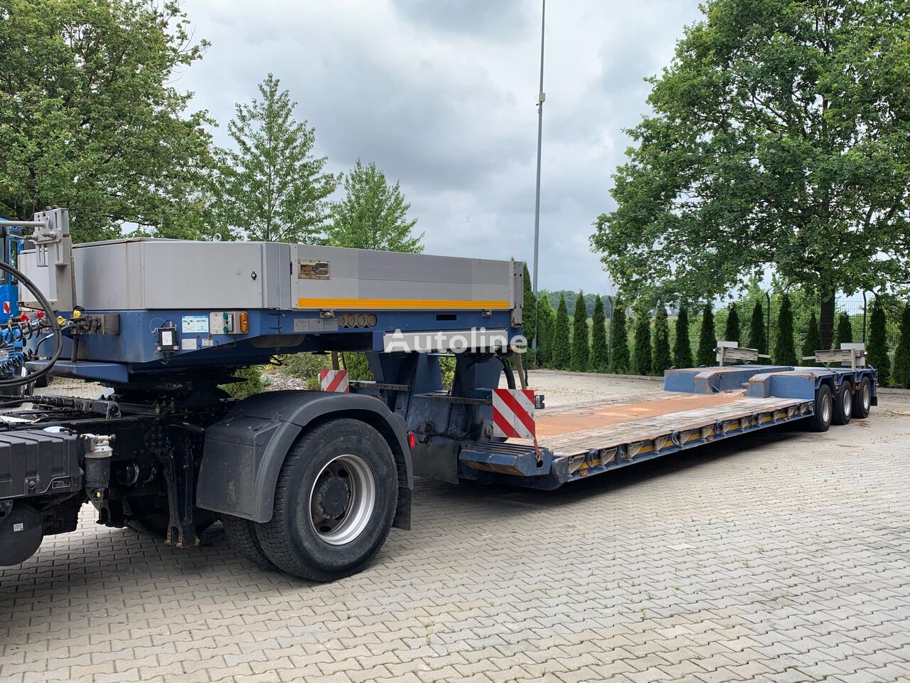 Goldhofer STZ-VL 3-33/80 NACZEPA NISKOPODWOZIOWA Tieflader Auflieger