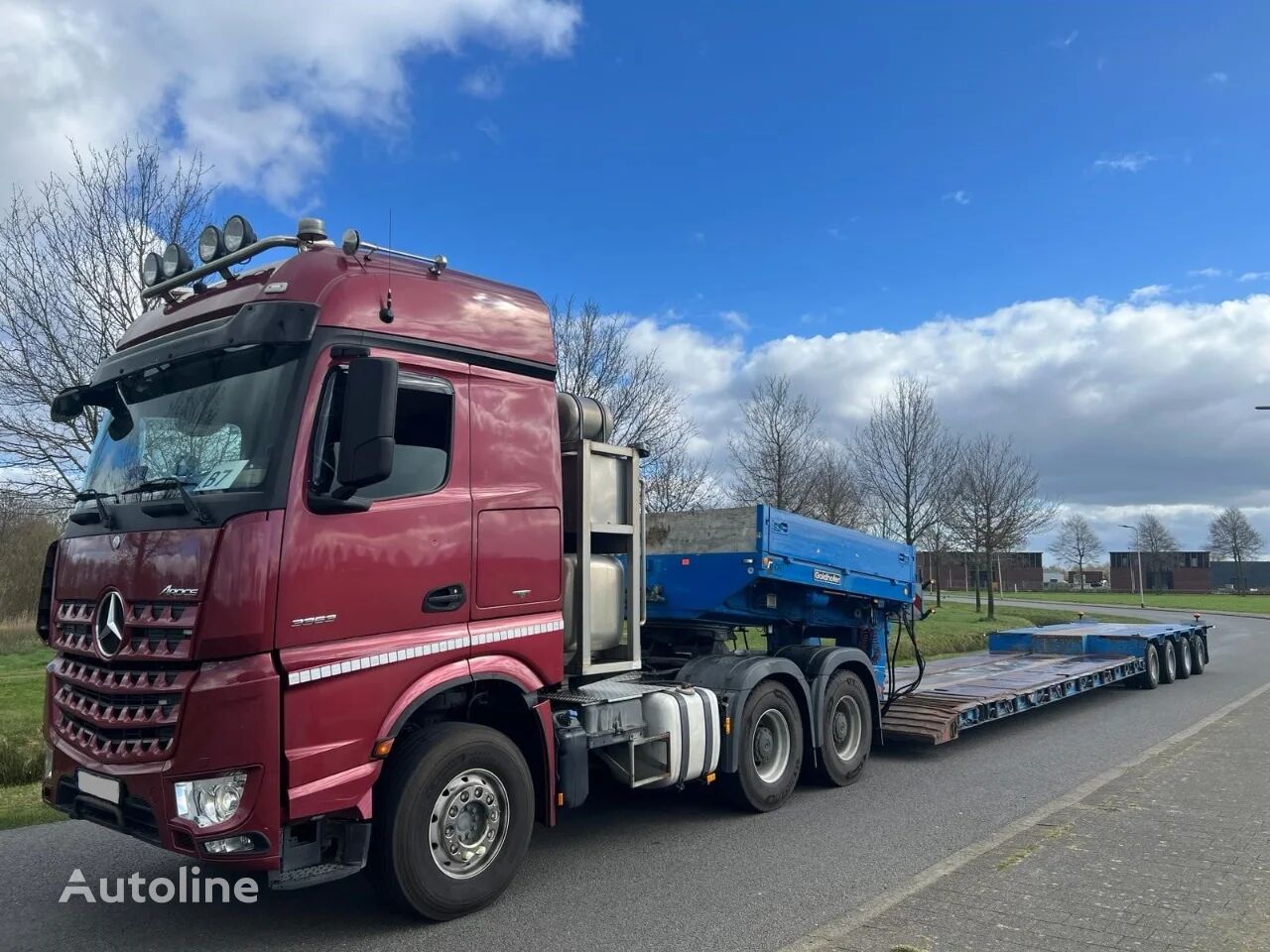 Goldhofer STZ VL44/80 Low Loader low bed semi-trailer