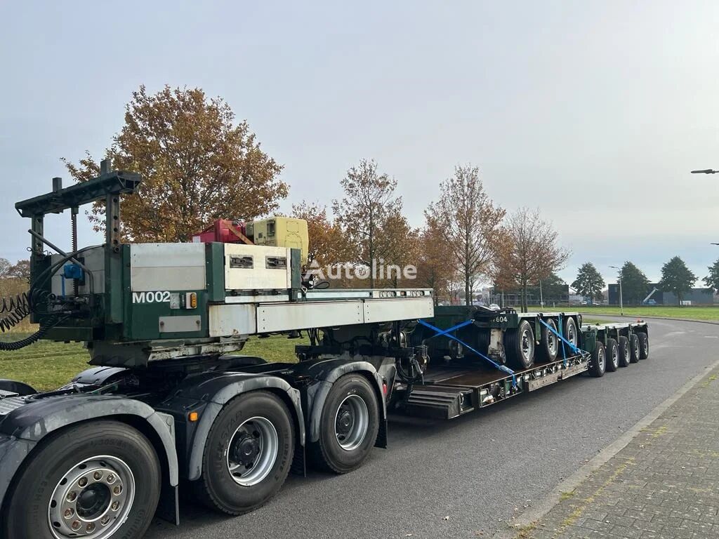 žemo profilio platforma puspriekabė Goldhofer THP XLE 8 (3+5 low loader)