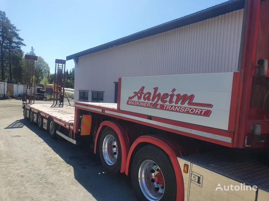 HRD Semitrailer 4akslet m/ hydraulisk bredding mm dieplader oplegger