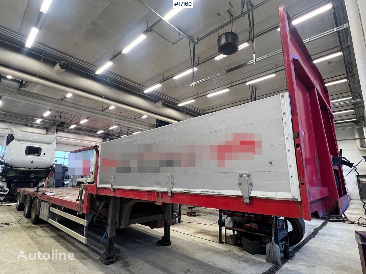 Istrail trailer dieplader oplegger