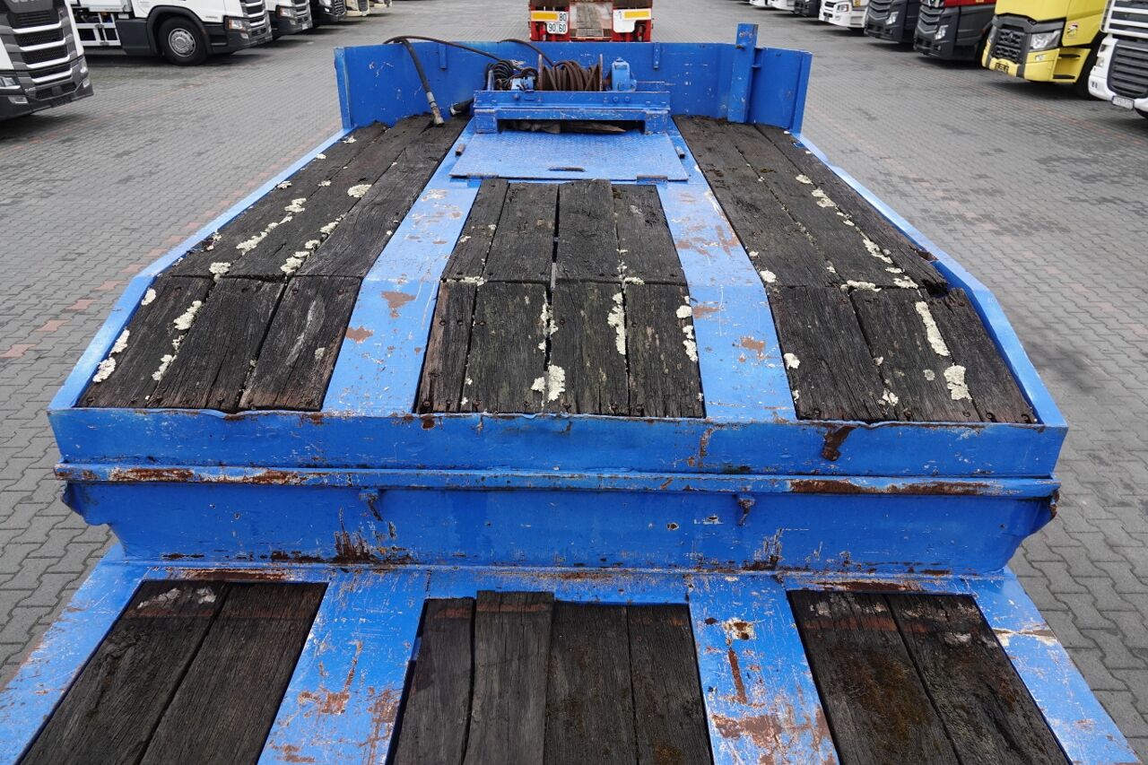 Kaiser LAWETA NISKOPODWOZIOWA / NAJAZDY HYDRAULICZNE / WCIĄGARKA / 2 OS