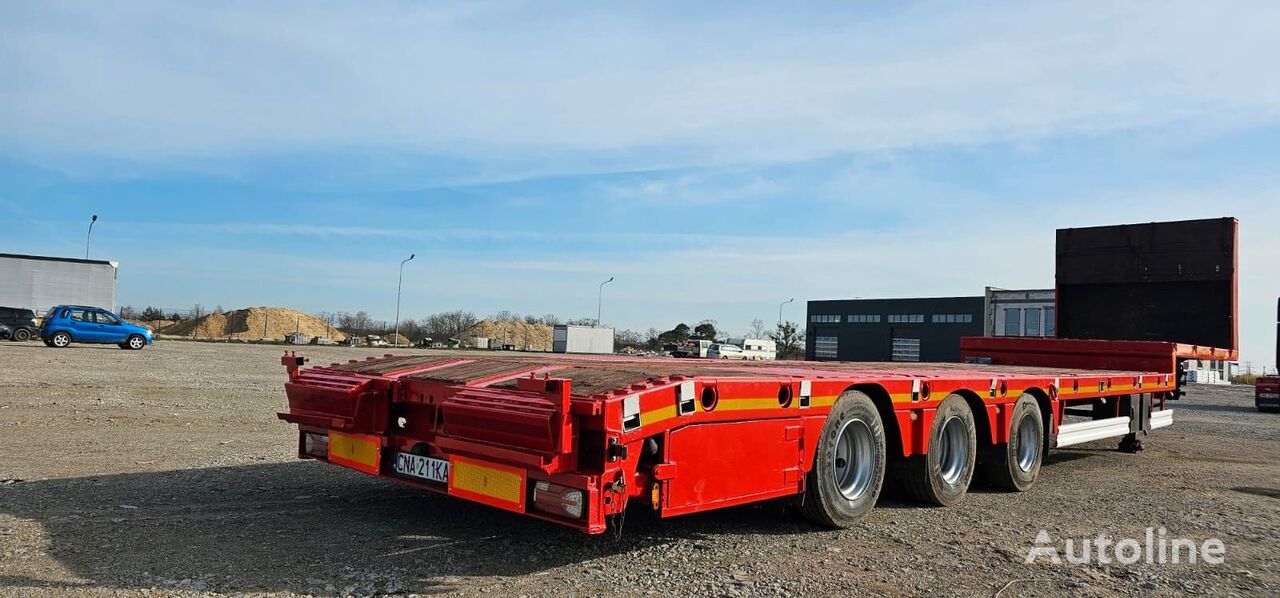 Kässbohrer low bed semi-trailer