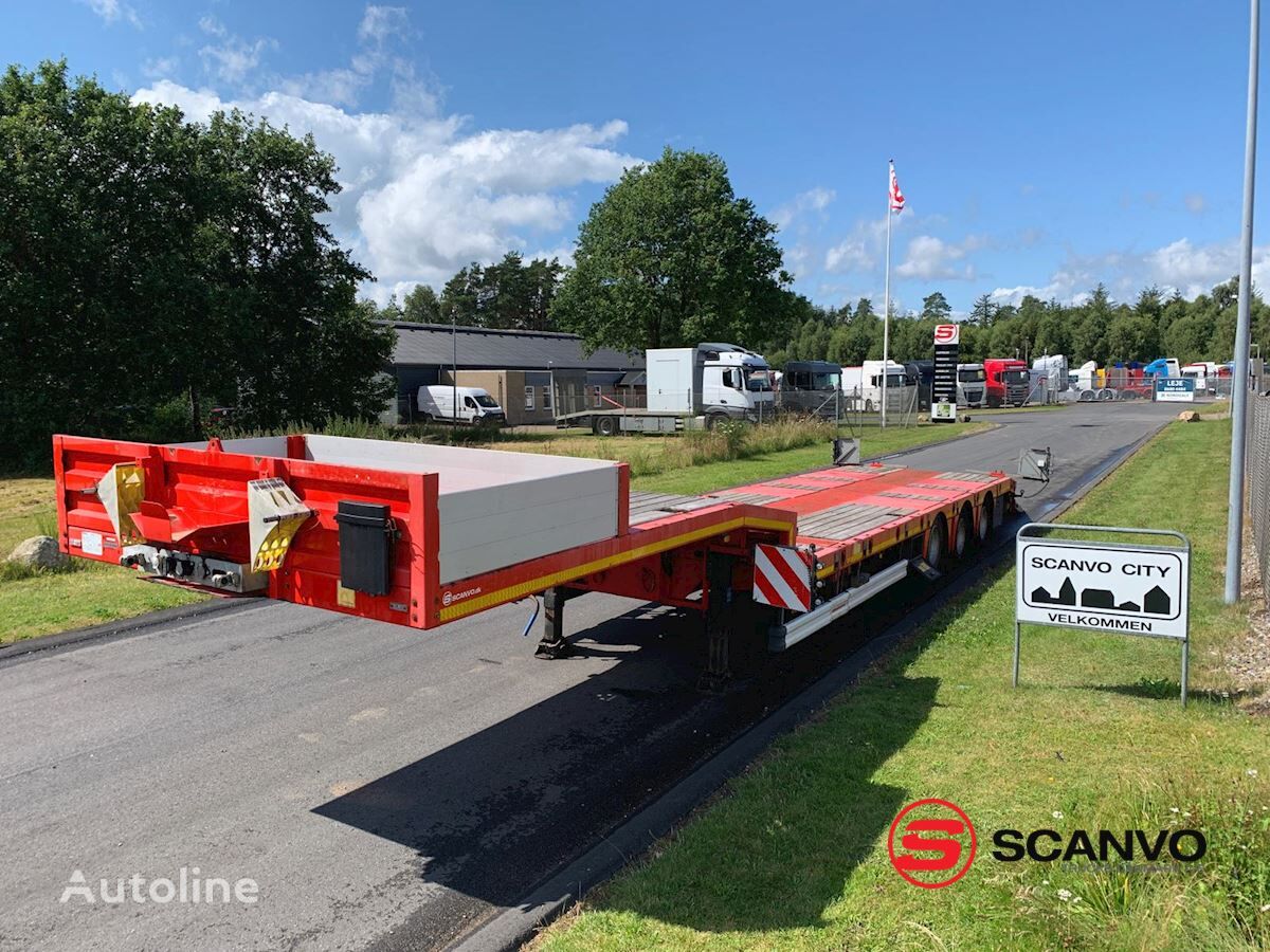 Kässbohrer low bed semi-trailer