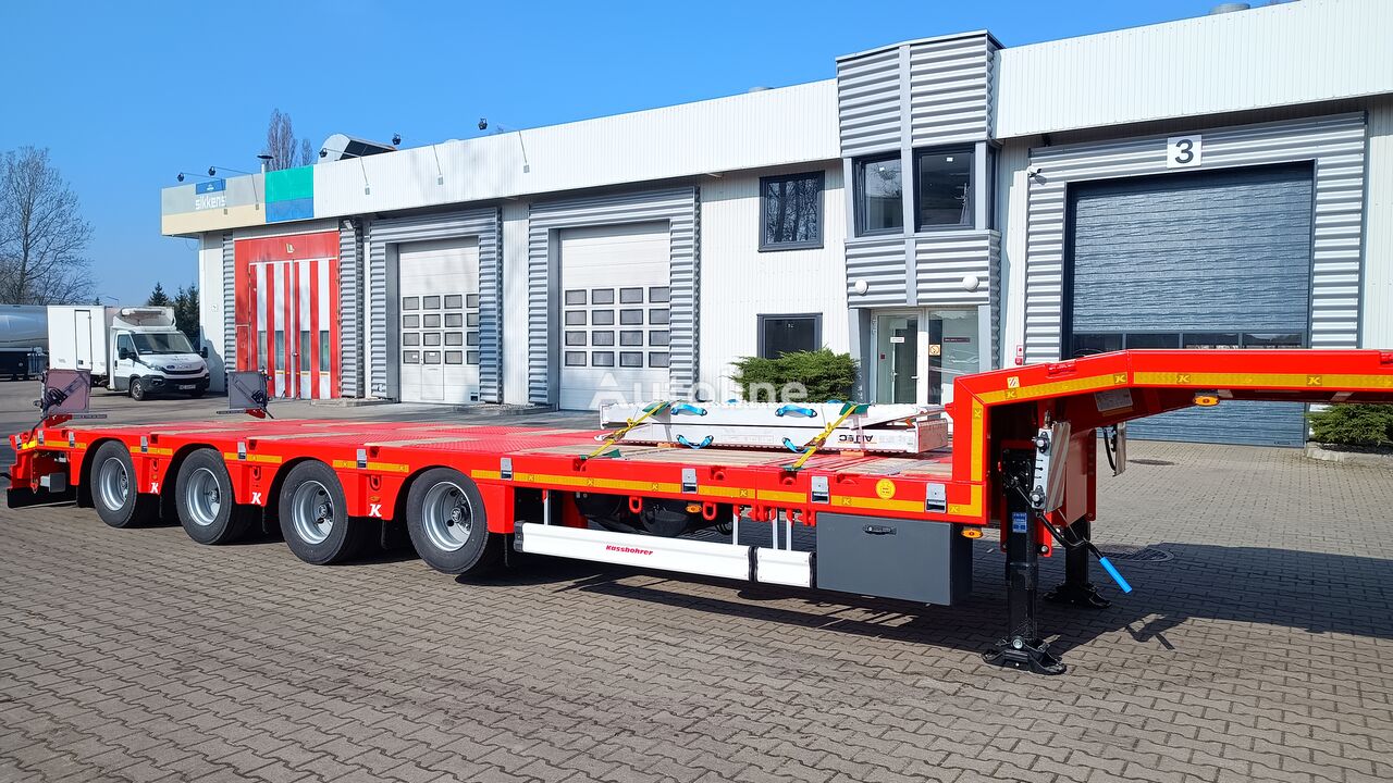 جديدة العربات نصف المقطورة عربة مقطورة مسطحة منخفضة Kässbohrer LB3E / 2024 low-bed semi-trailer