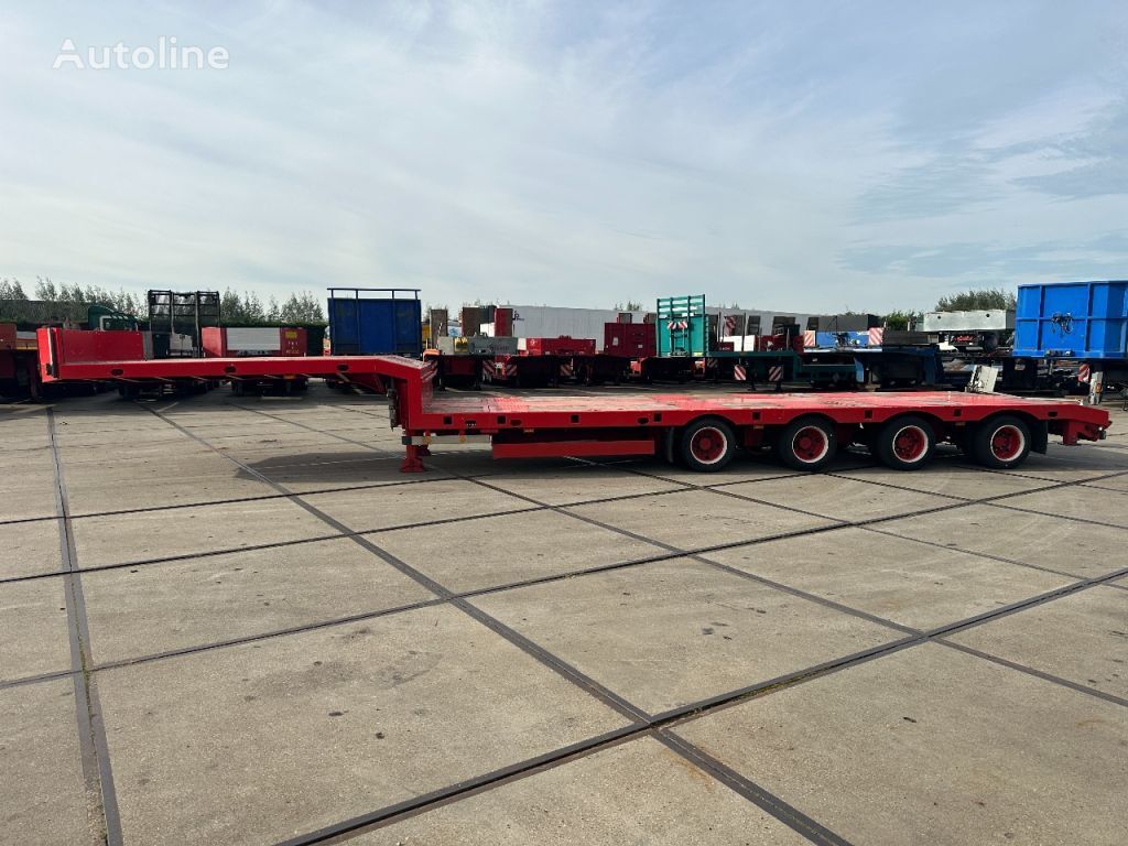 Kel-Berg 4 AXEL, EXTANDABLE, 2 AXEL STEERING low bed semi-trailer