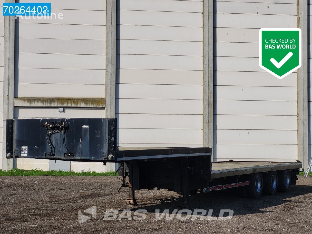 Kempf SPT 34/3 low bed semi-trailer