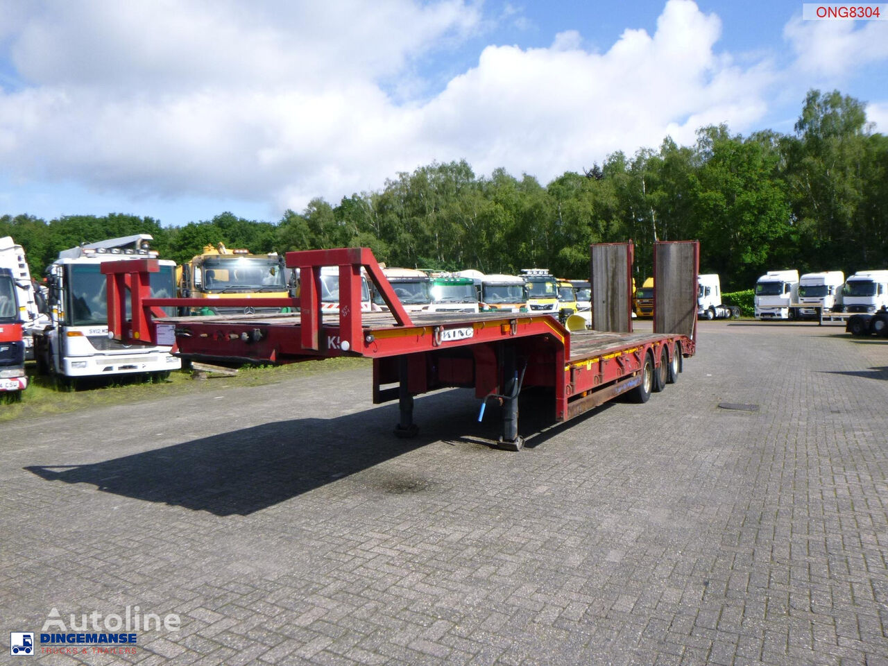 King 3-axle semi-lowbed trailer 60 t + ramps semitrailer lav