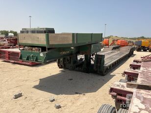 العربات نصف المقطورة عربة مقطورة مسطحة منخفضة King GTL70-3 70 ton Tri/A Removable Gooseneck