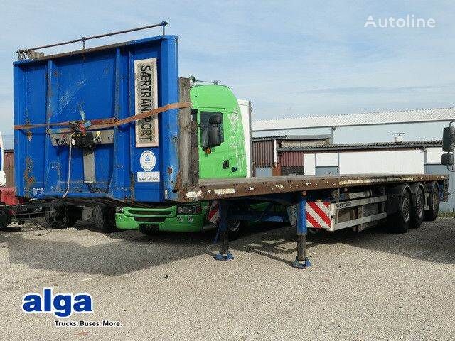 LAG O-3-39, gelenkt, Rungen, verstärkter Boden, BPW low bed semi-trailer