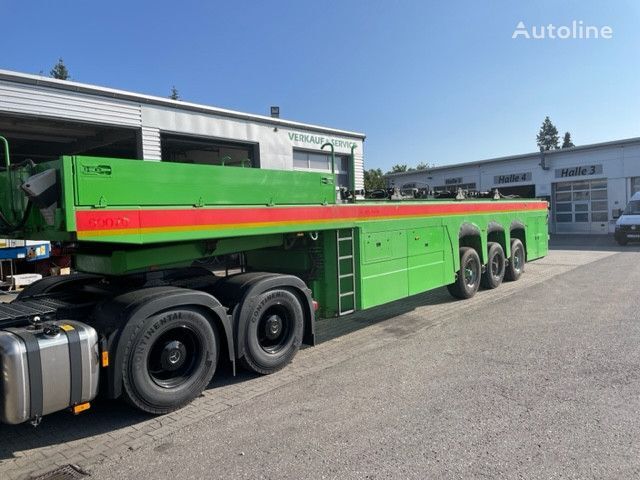 semi-trailer low bed Langendorf SBH27/35 Innenlader