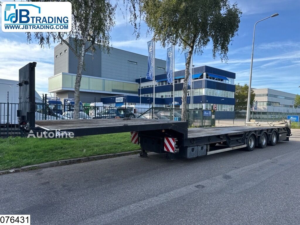 العربات نصف المقطورة عربة مقطورة مسطحة منخفضة Leciñena Semie 42,000 kg, steering axle - Autoline