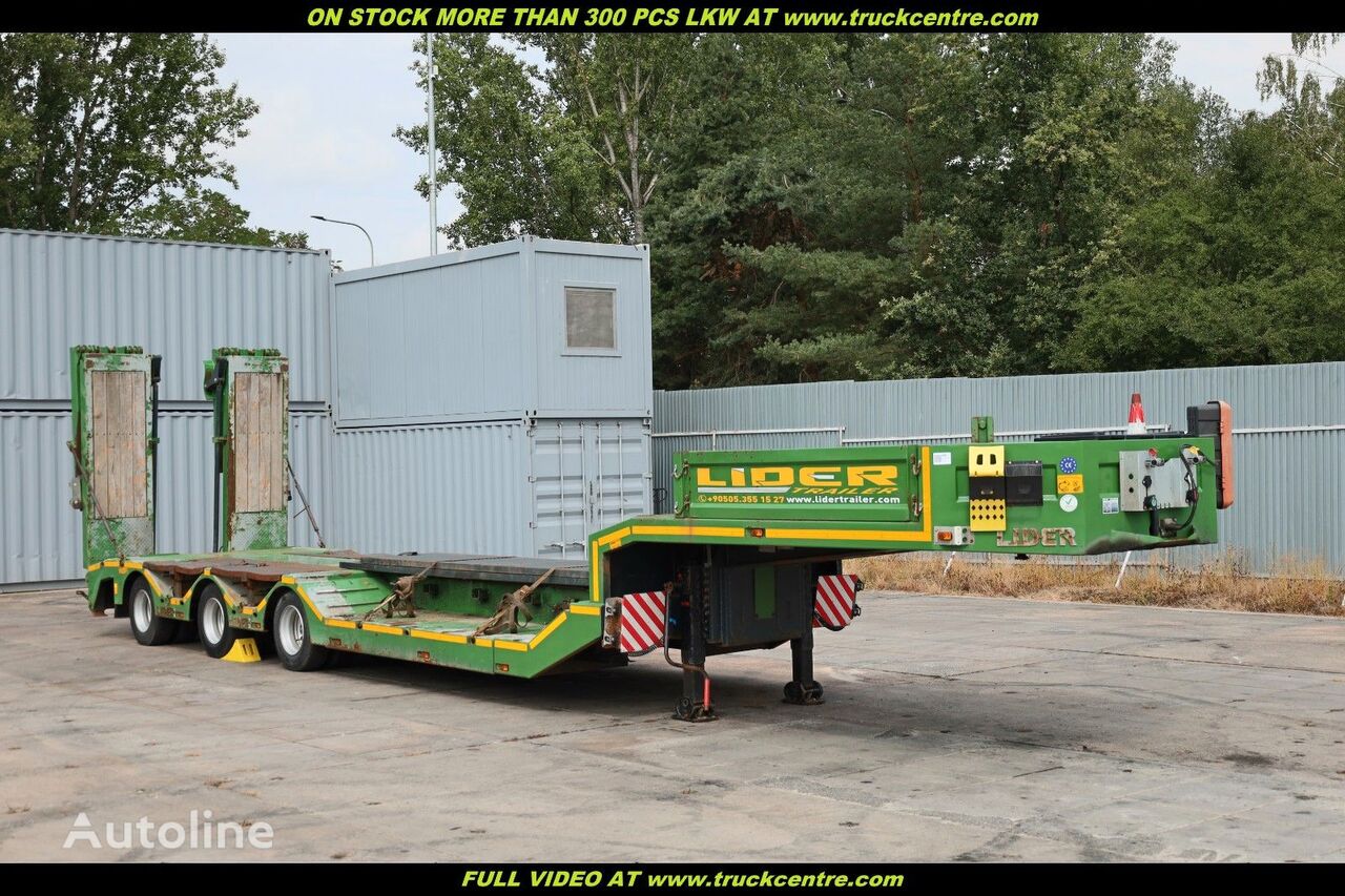 Lider Trailer LDR3A, EXPANDABLE, STEERING AXLE Tieflader Auflieger