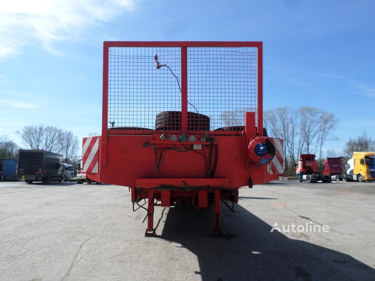 Louault PORTE ENGINS 3 ESSIEUX SR33A sættevogn nedbygget - Autoline