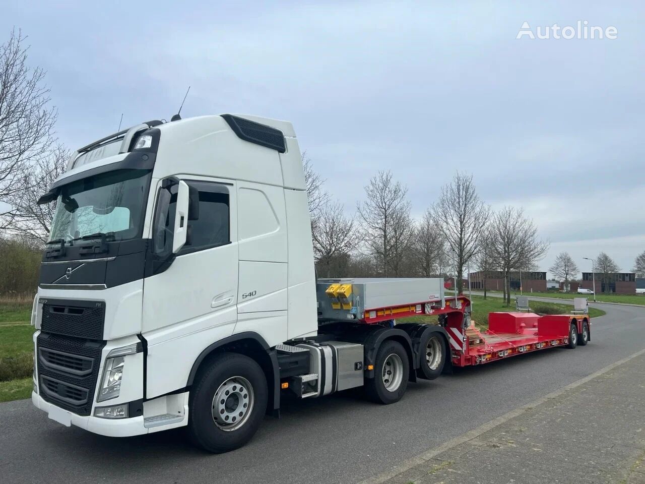 nieuw MAX Trailer MAX510 F-S42-2GXX dieplader oplegger