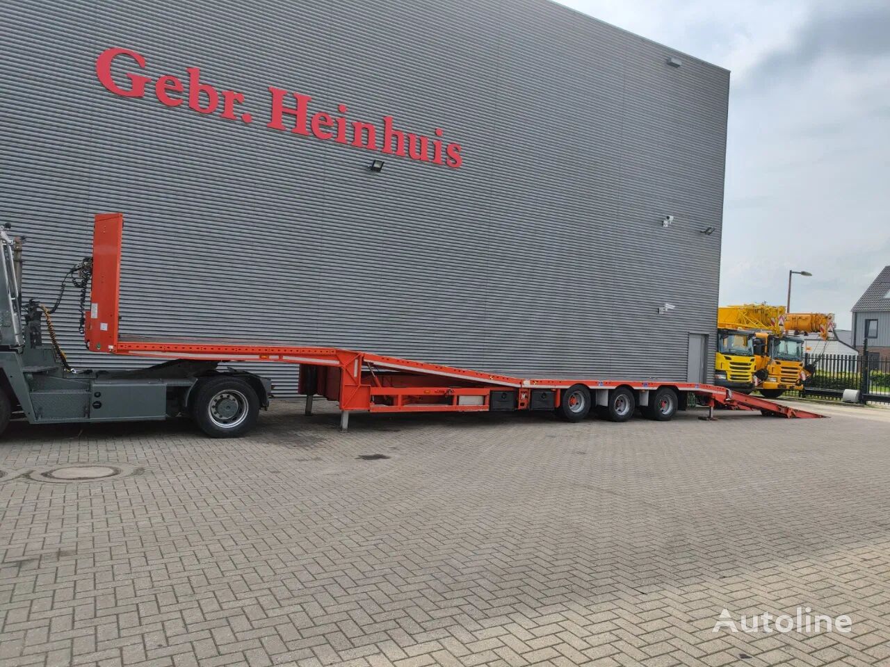 semi-trailer low bed Meusburger MTS-3